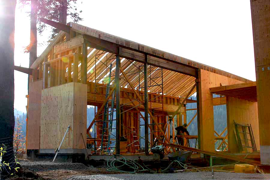 Framing the Squaw Valley Hidden Lakes project